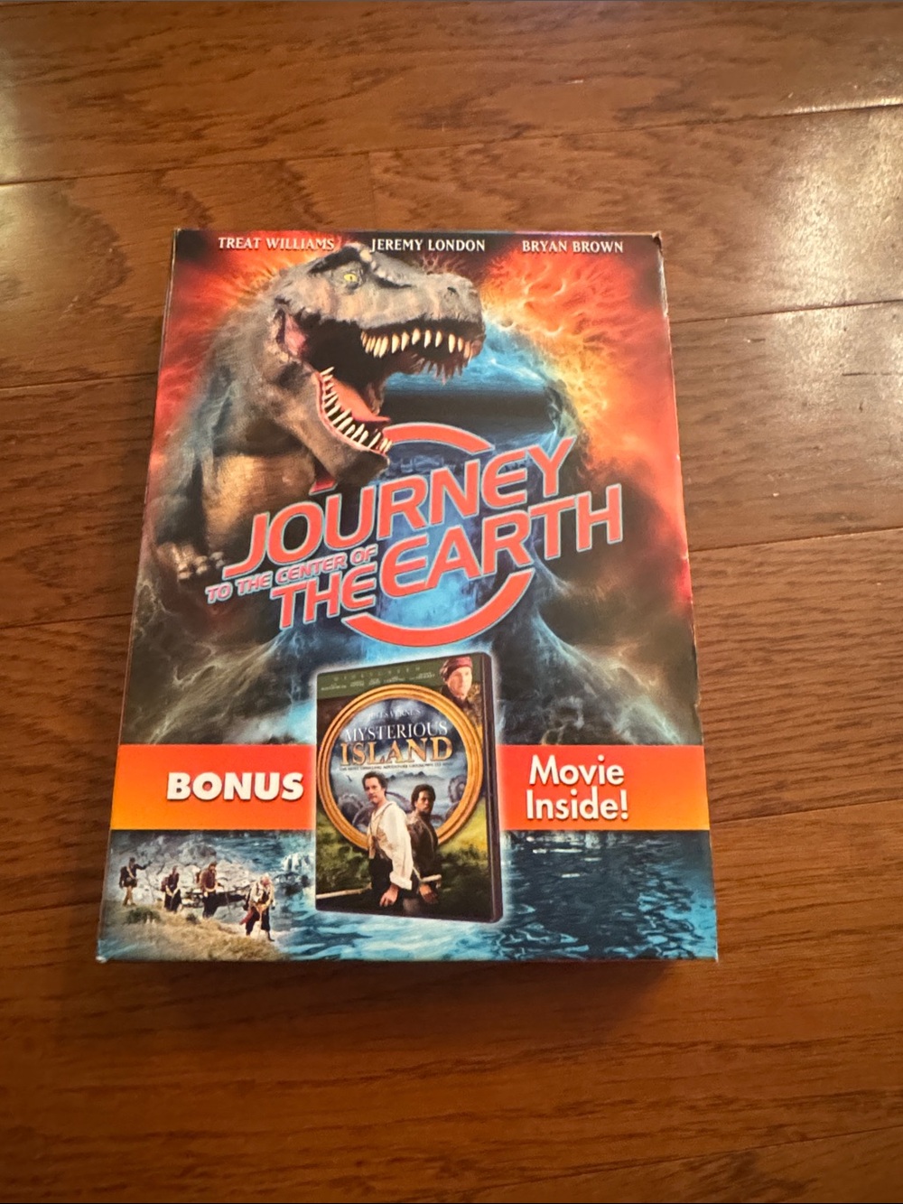 DVD Journey to the Center of the Earth plus Bonus Movie Mysterious Island